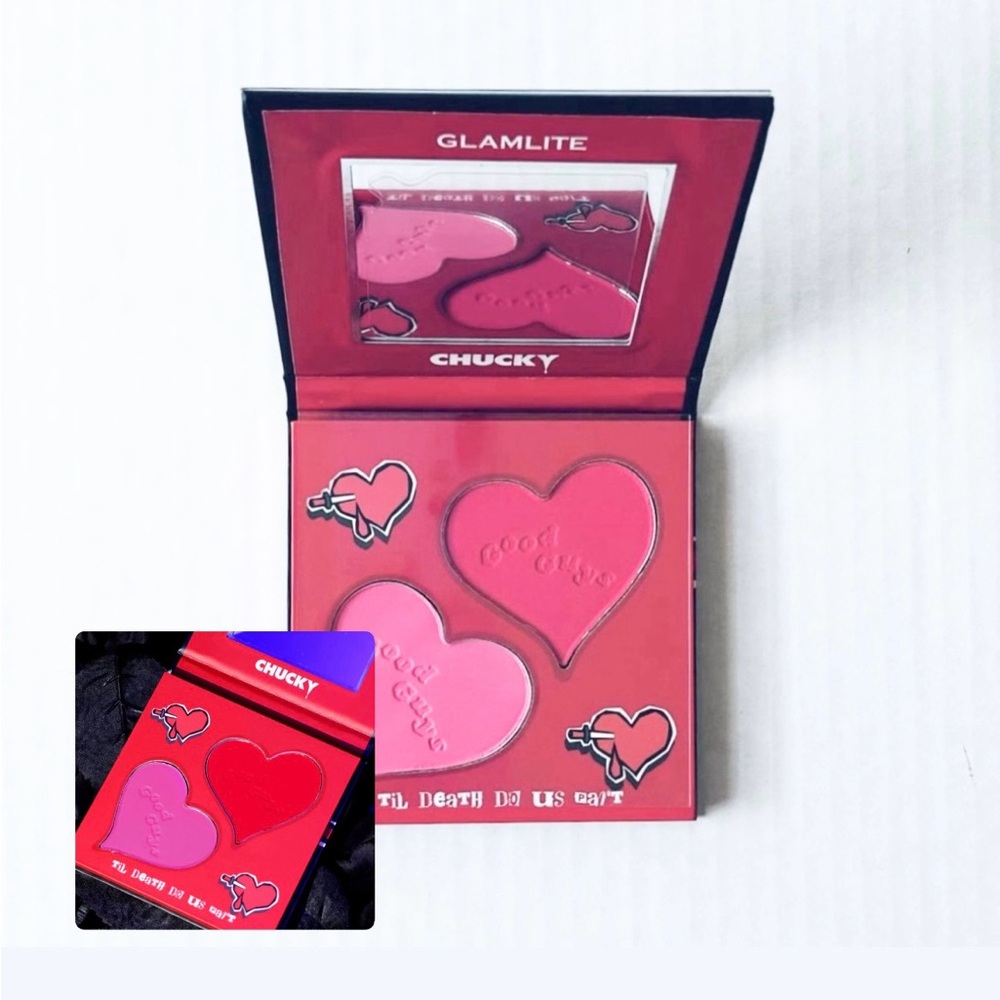 Chucky × Glamlite Blush Duo Kit